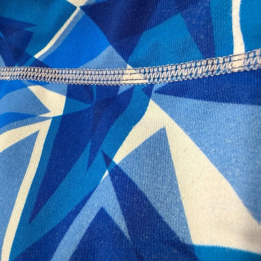 Arena girls‎ blue geometric one piece swimsuit size 24